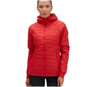 Silvini Womens CESI primaloft Hiking Cycling Jacket Waterproof Puffer RED